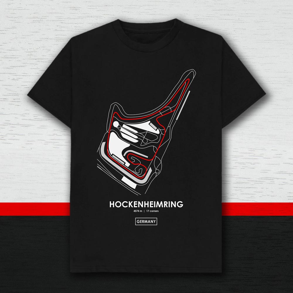 Hockenheimring Germany Racing Track T Shirt