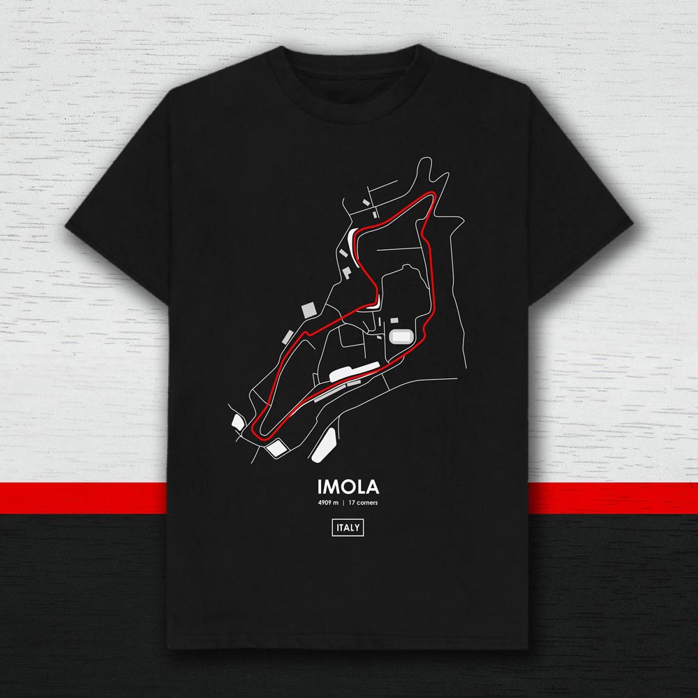 Imola Italy Racing Track T Shirt