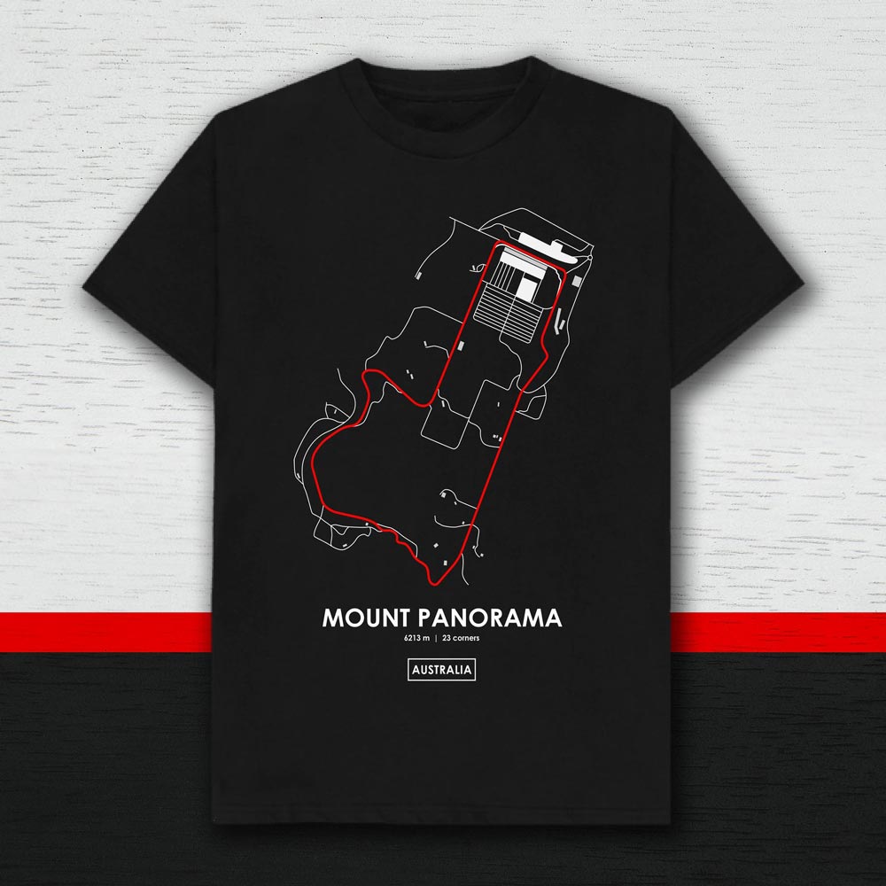Mount Panorama Australia Racing Track T Shirt