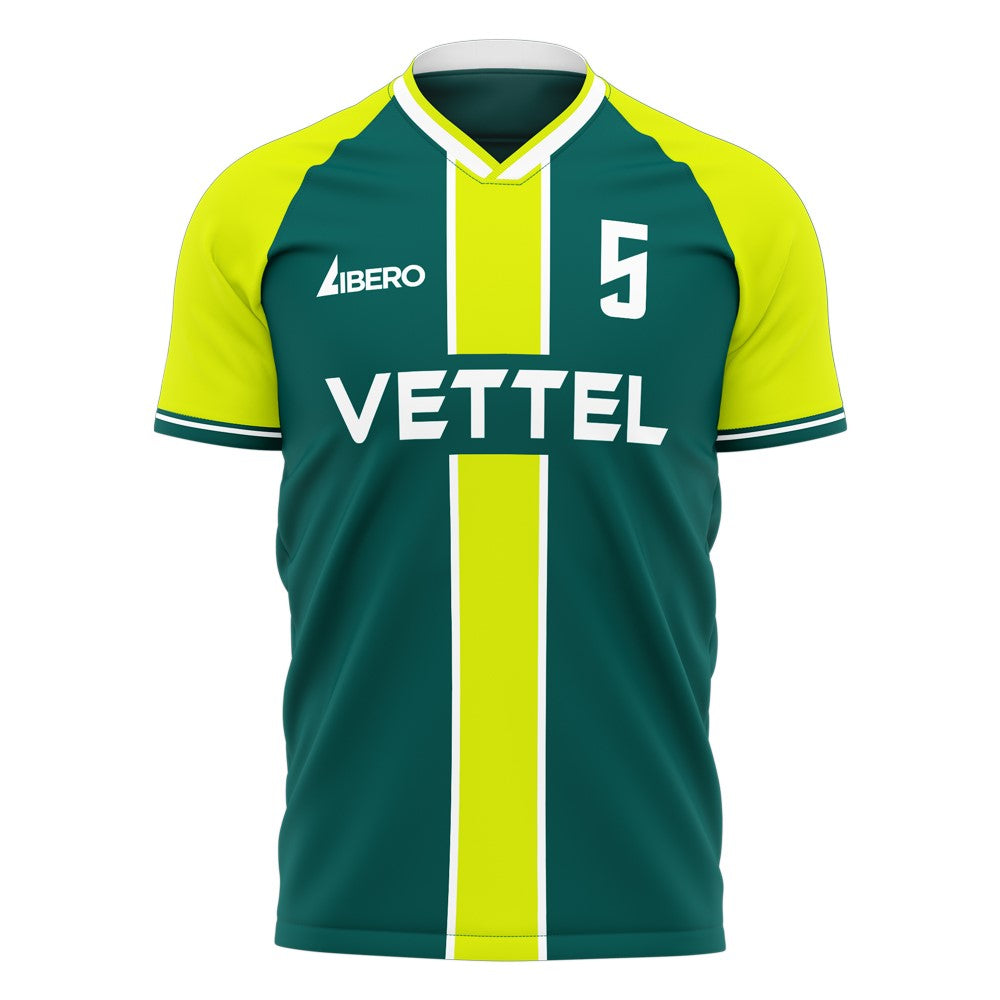 2022 Vettel #5 Stripe Concept Football Shirt