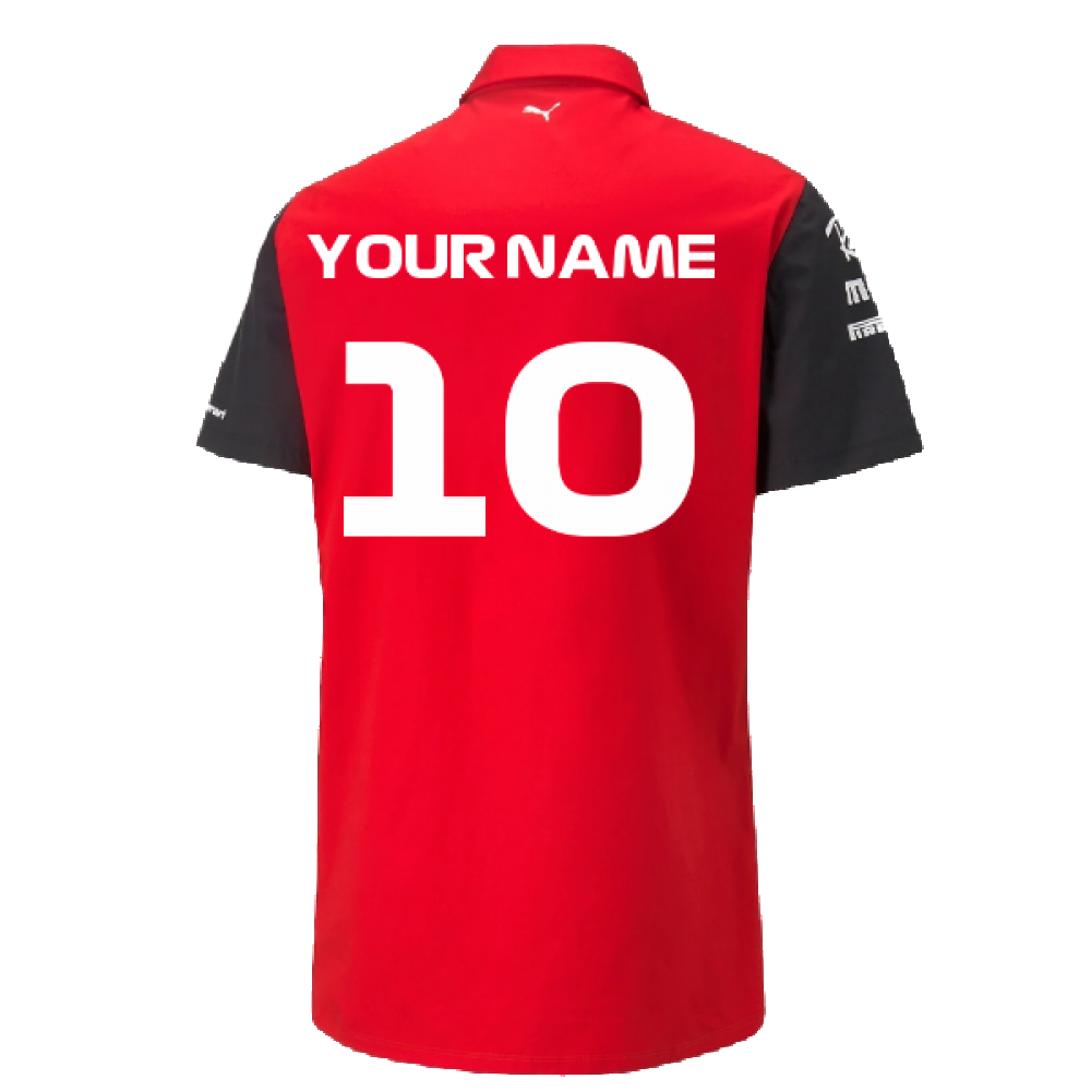 2022 Ferrari Team Shirt (Red) (Your Name)_2