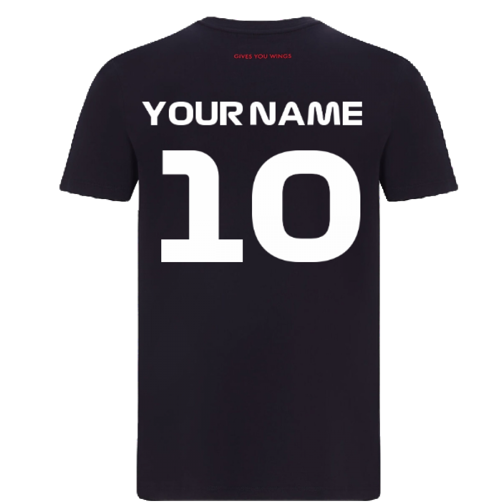 2022 Red Bull Large Logo Tee (Navy) (Your Name)_2