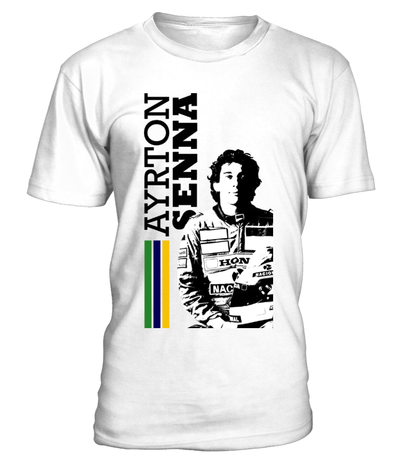 Ayrton Senna Formula 1 Tribute T Shirt