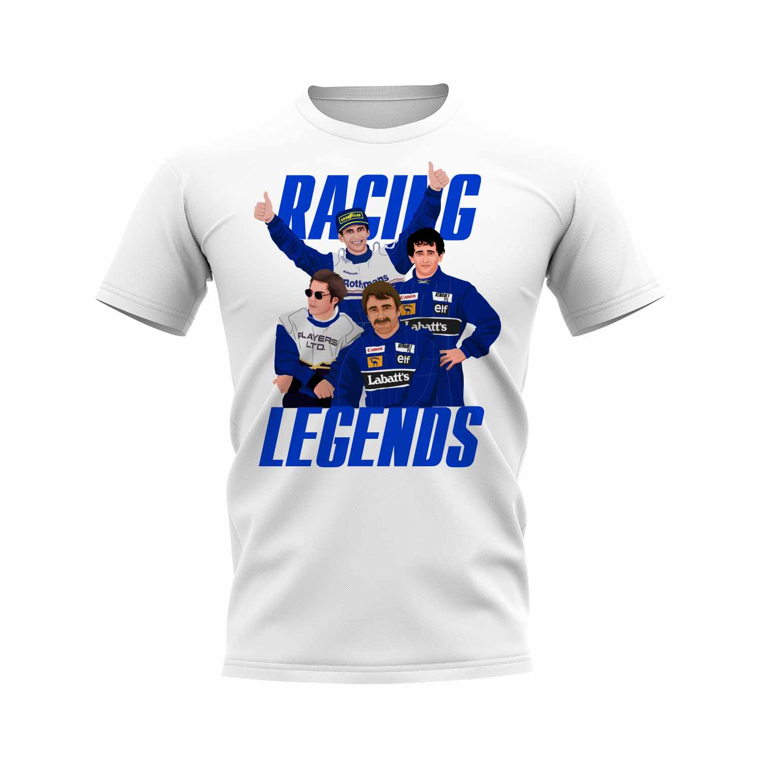 Williams Racing Legends T-Shirt (White)
