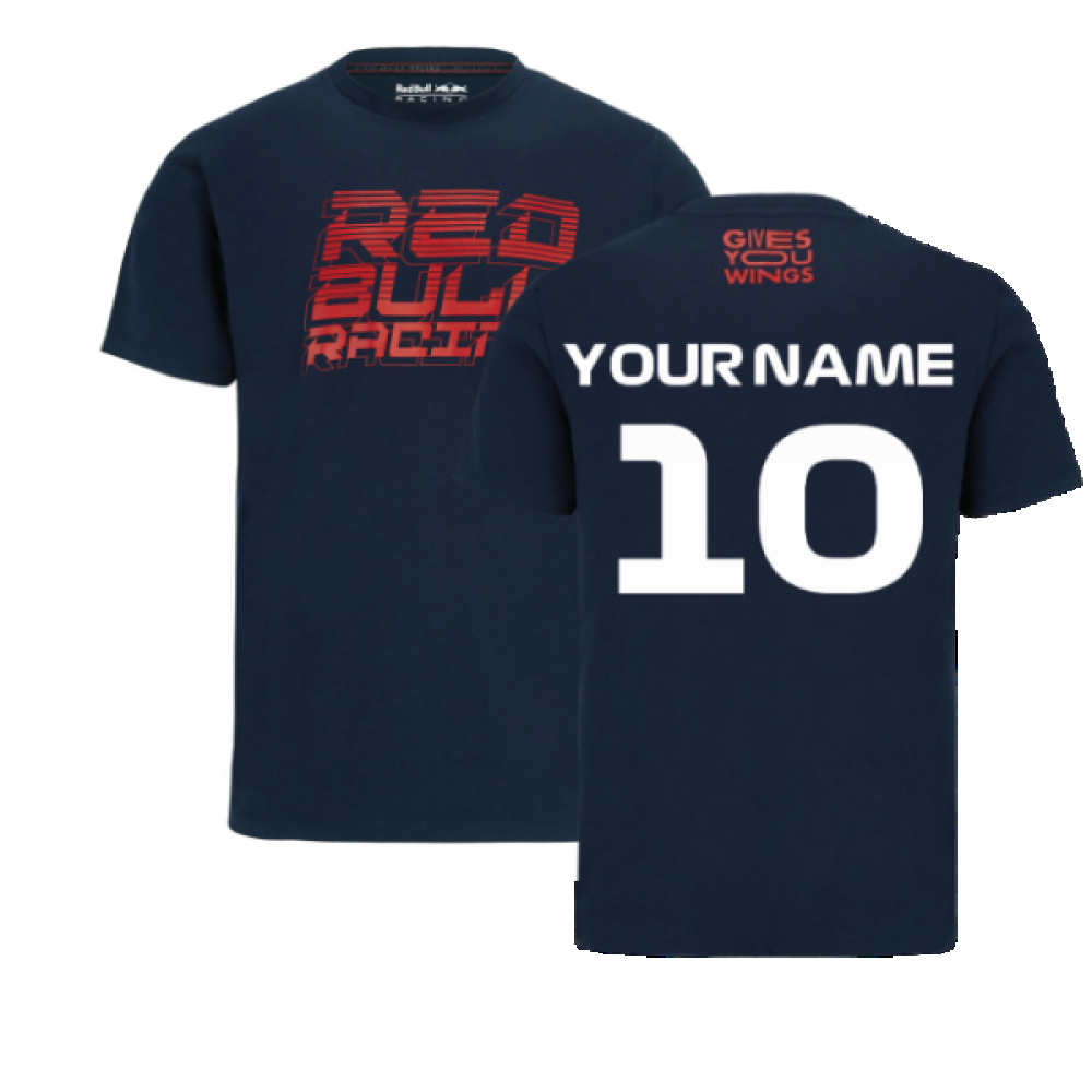 2022 Red Bull Racing Team Graphic Tee (Navy) (Your Name)_0