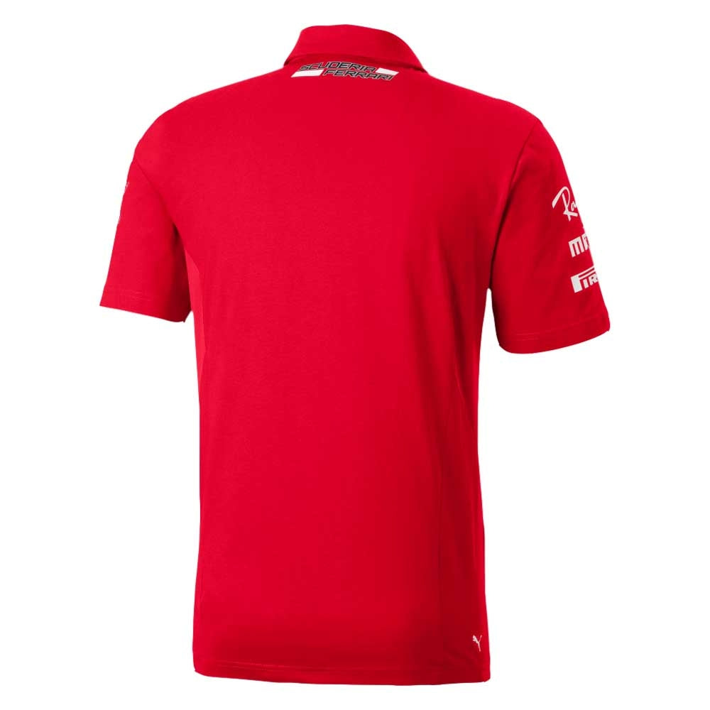 2020 Scuderia Ferarri Team Polo Shirt (Red)_1