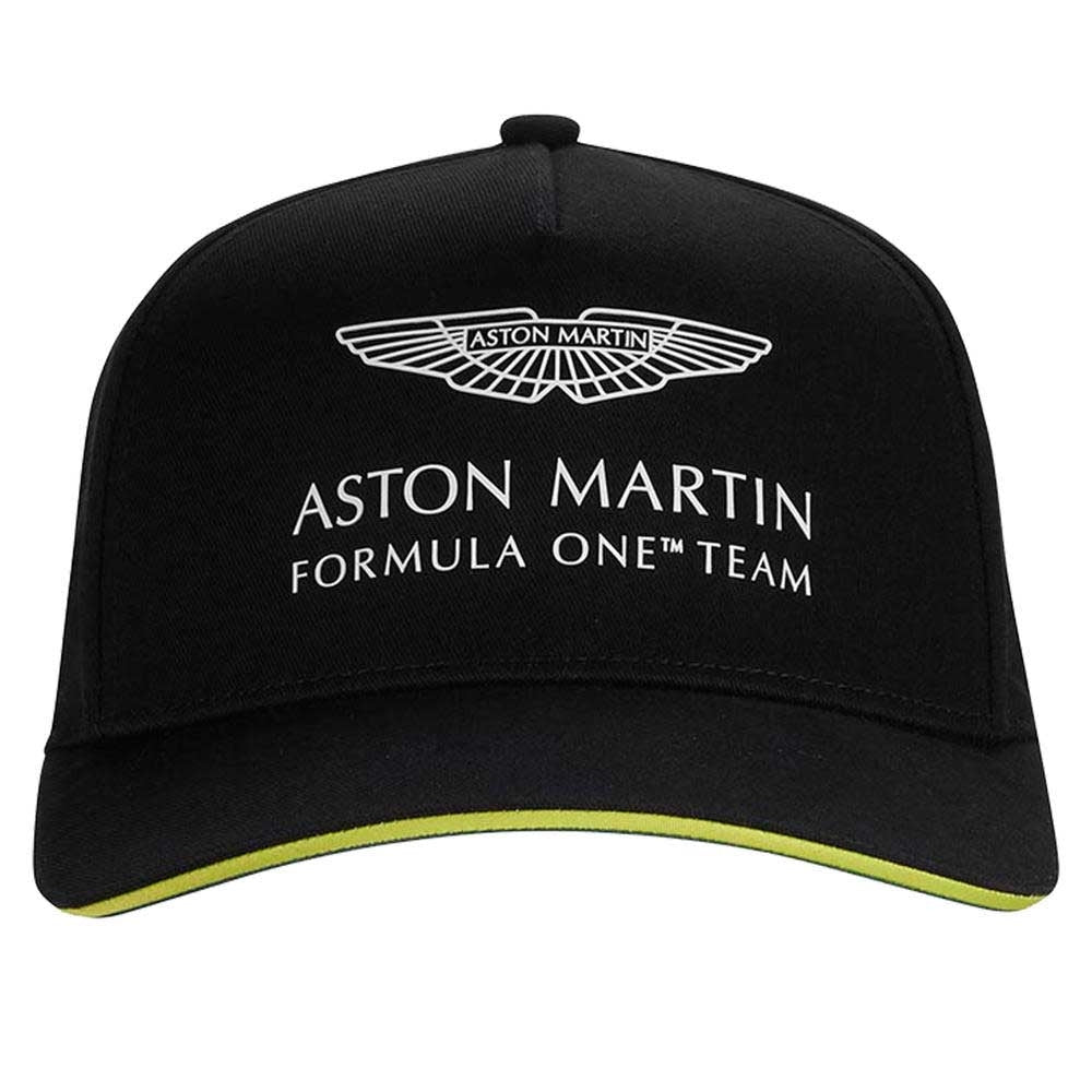 2021 Aston Martin F1 Official Team Lance Stroll Cap - Black_0
