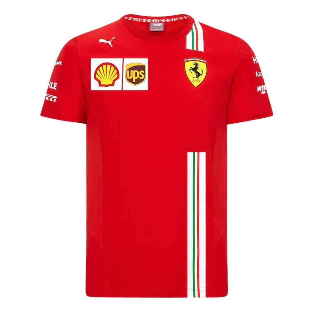 2021 Ferrari Team Tee (Red) - Kids