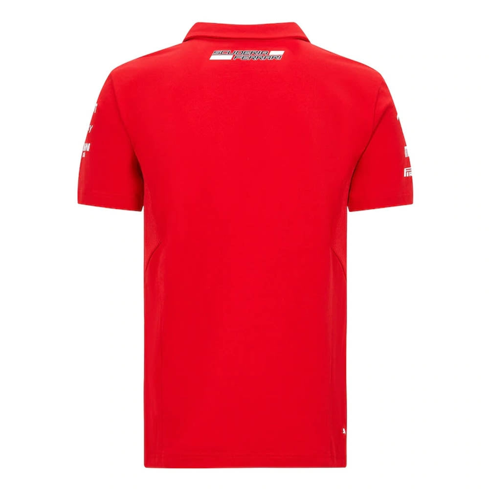 2021 Ferrari Team Polo Shirt (Red) - Kids