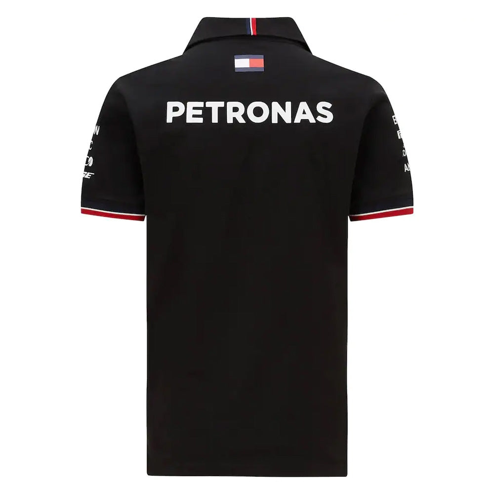 Mercedes Team Polo Shirt (Black)_1
