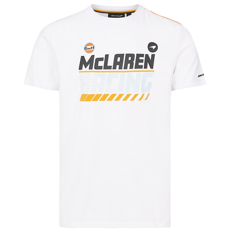2021 McLaren Gulf Racing Tee (White)