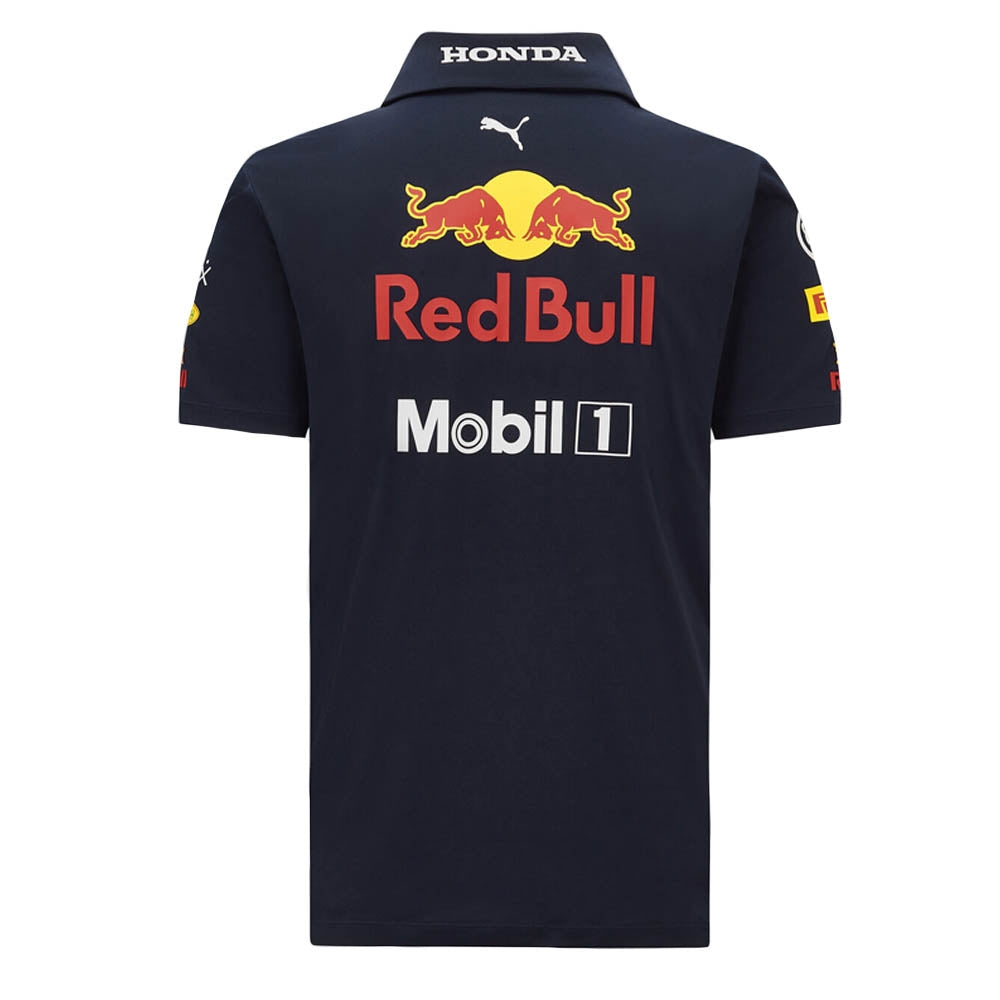 2021 Red Bull Team Polo Shirt (Navy)