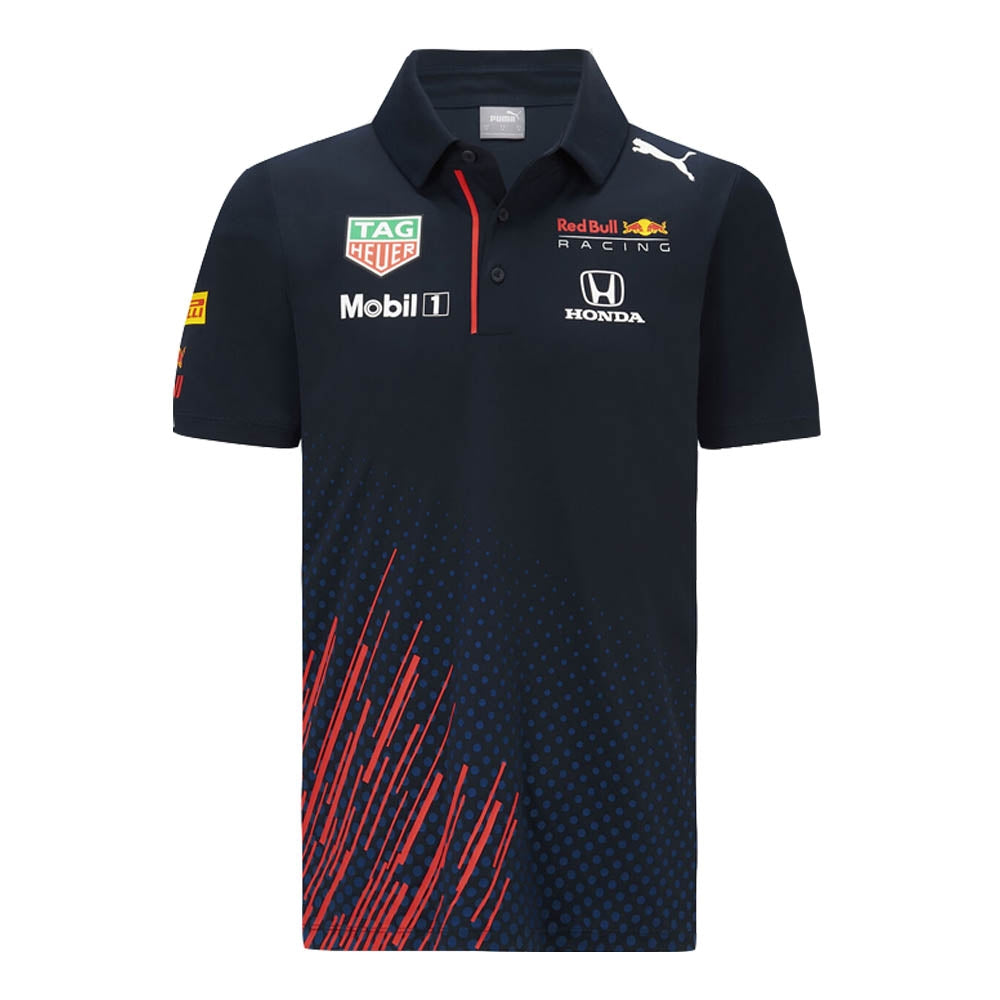 2021 Red Bull Team Polo Shirt (Navy)