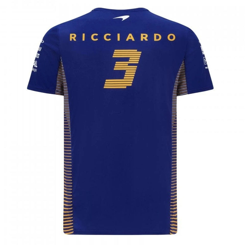 2021 McLaren Daniel Ricciardo Tee (Blue)