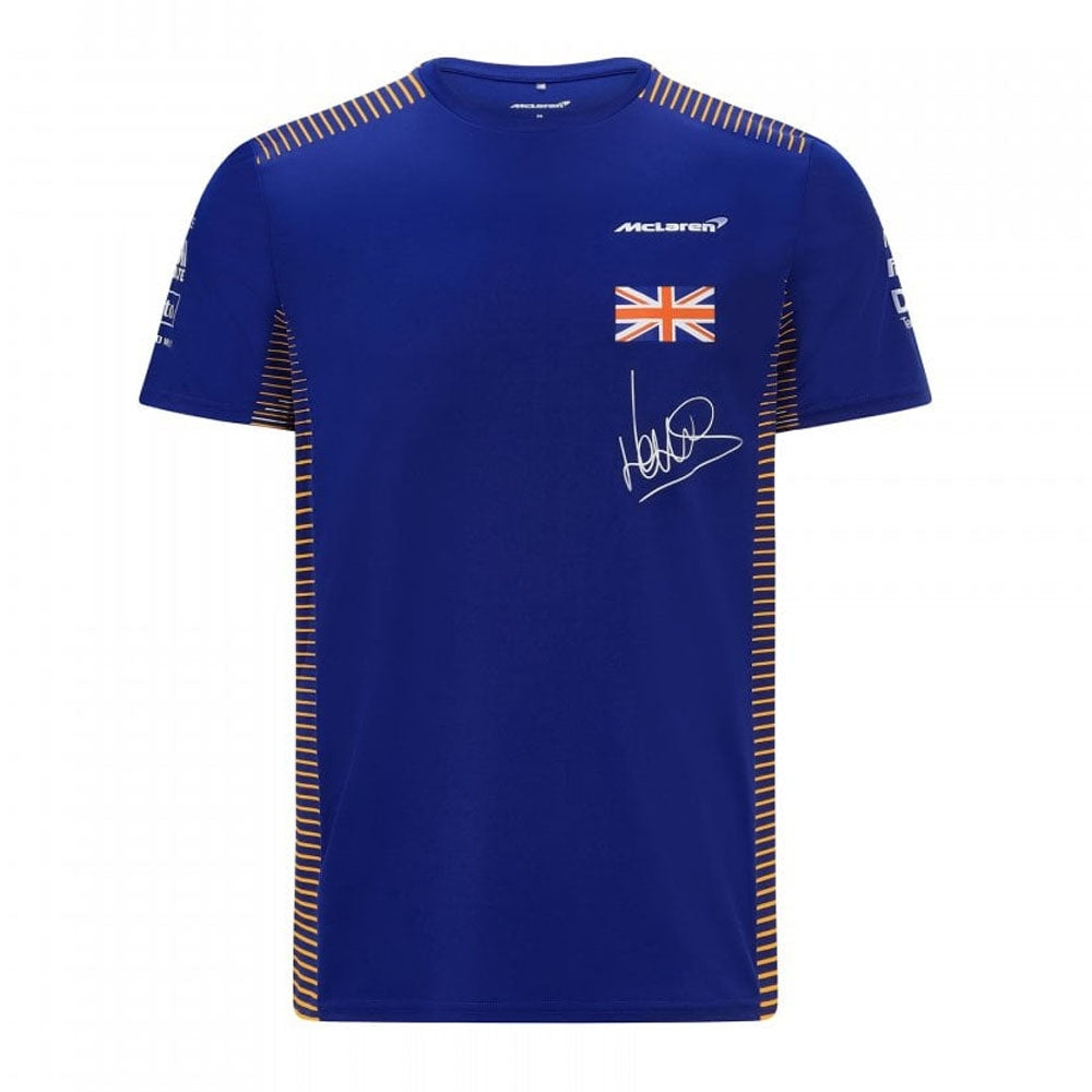 2021 McLaren Lando Norris Tee (Blue)_0