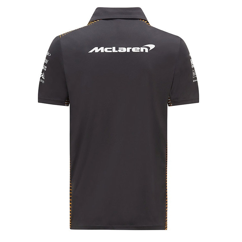 2021 McLaren Mens Team Polo Shirt (Grey)