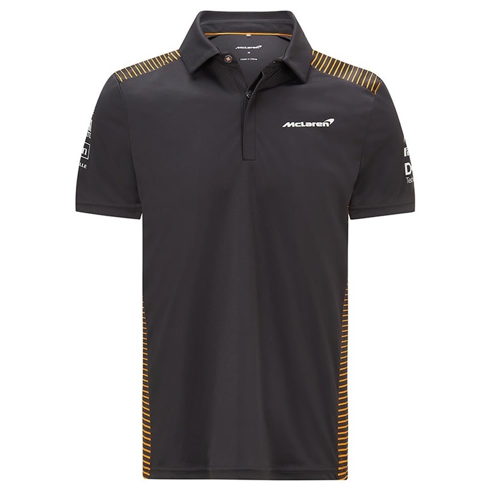 2021 McLaren Mens Team Polo Shirt (Grey)