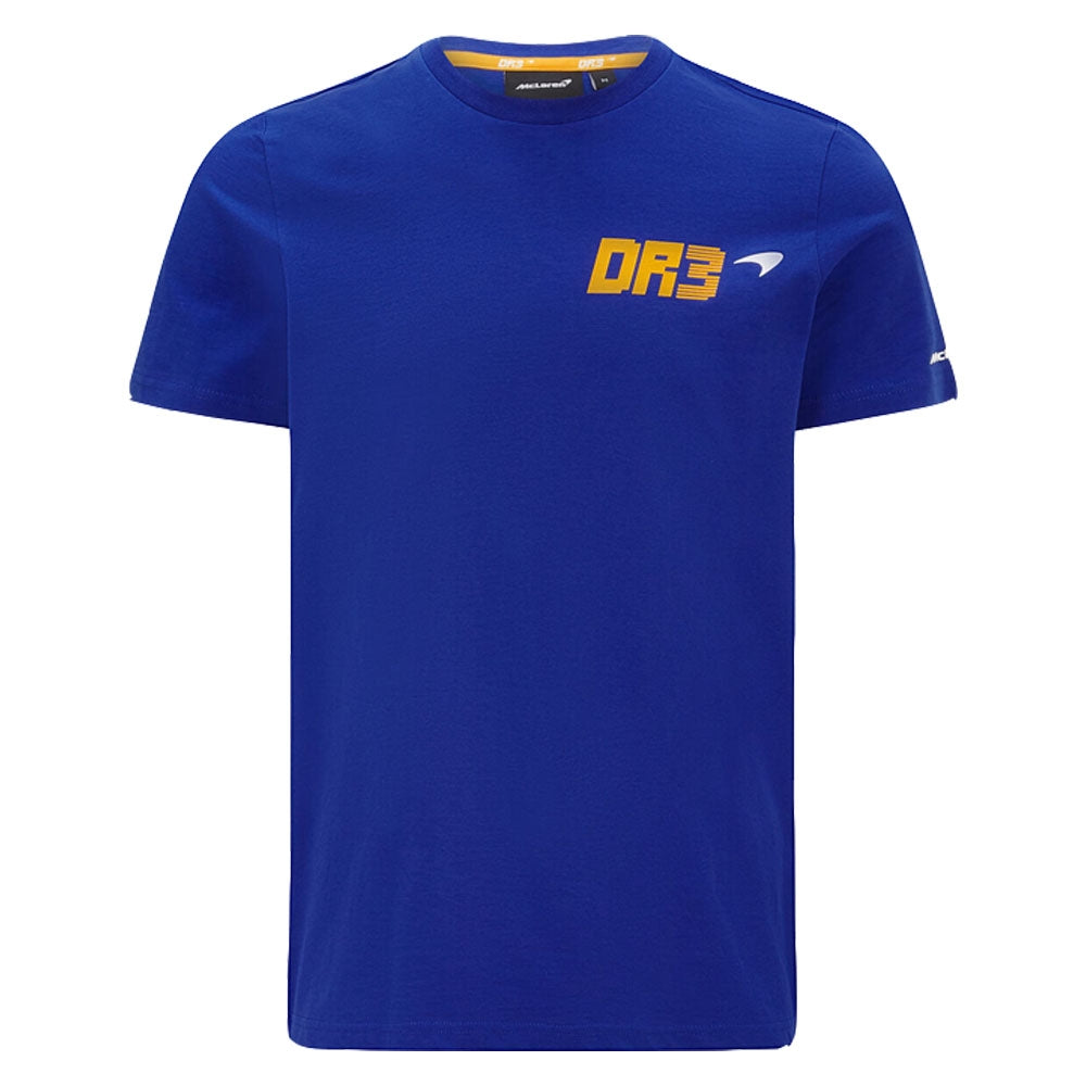 2021 McLaren Daniel Ricciardo NO3 Tee (Blue)_0