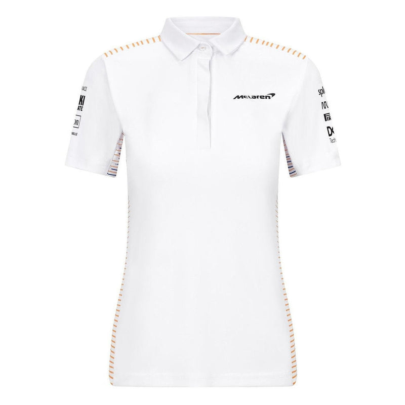 2021 McLaren Team Polo Shirt (White) - Womens_0