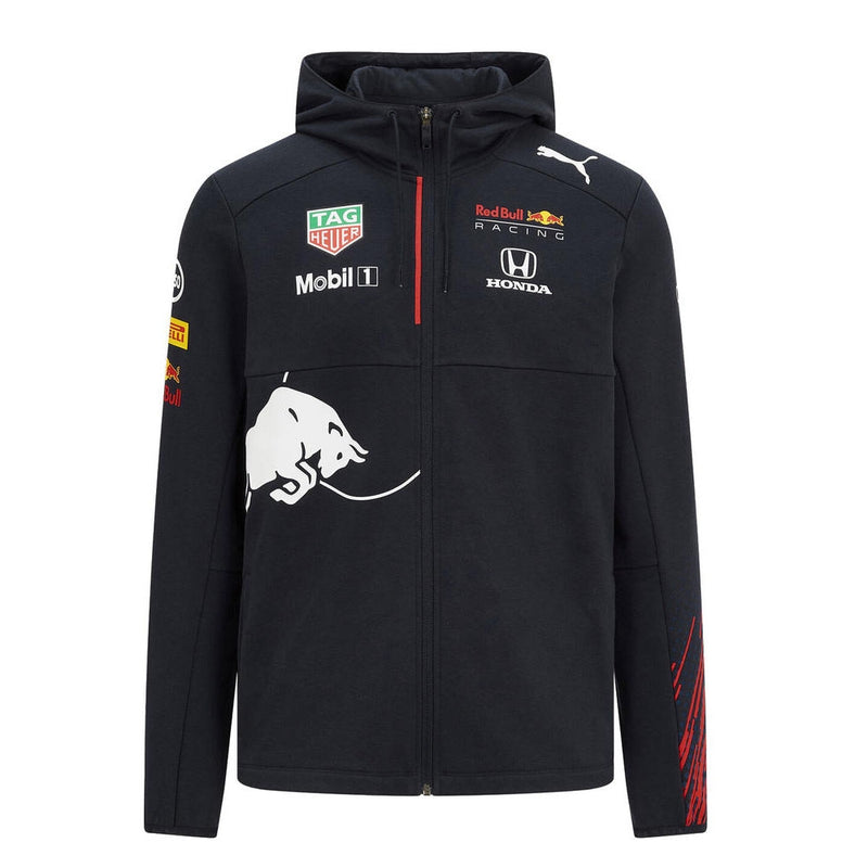 2021 Red Bull Team Hooded Sweat Jacket (Navy)