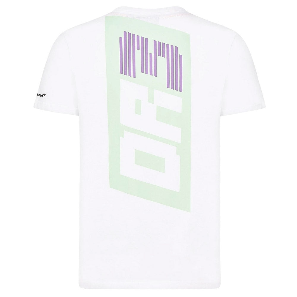 McLaren Daniel Ricciardo DR3 Silverstone Tee (White)_1