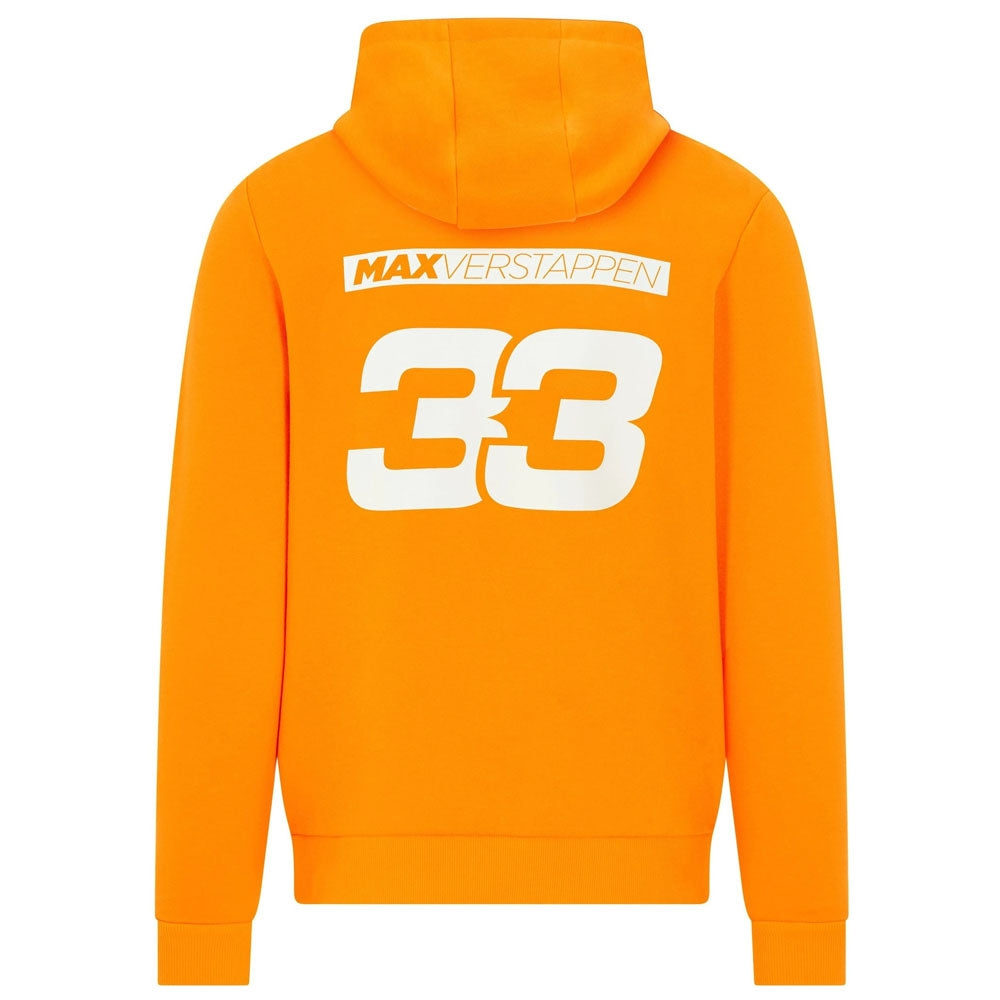 Red Bull Max Verstappen Hooded Sweat (Orange) - Kids_1