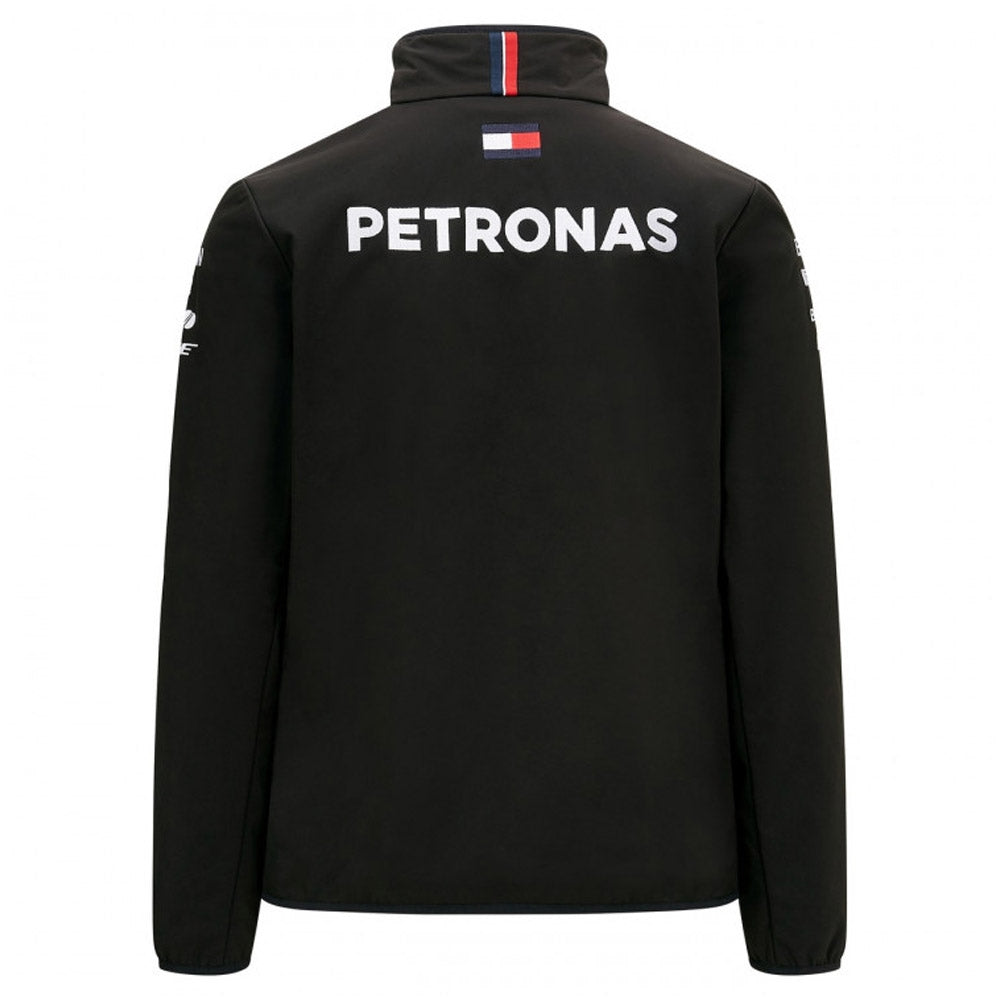 2021 Mercedes Team Softshell Jacket (Black)