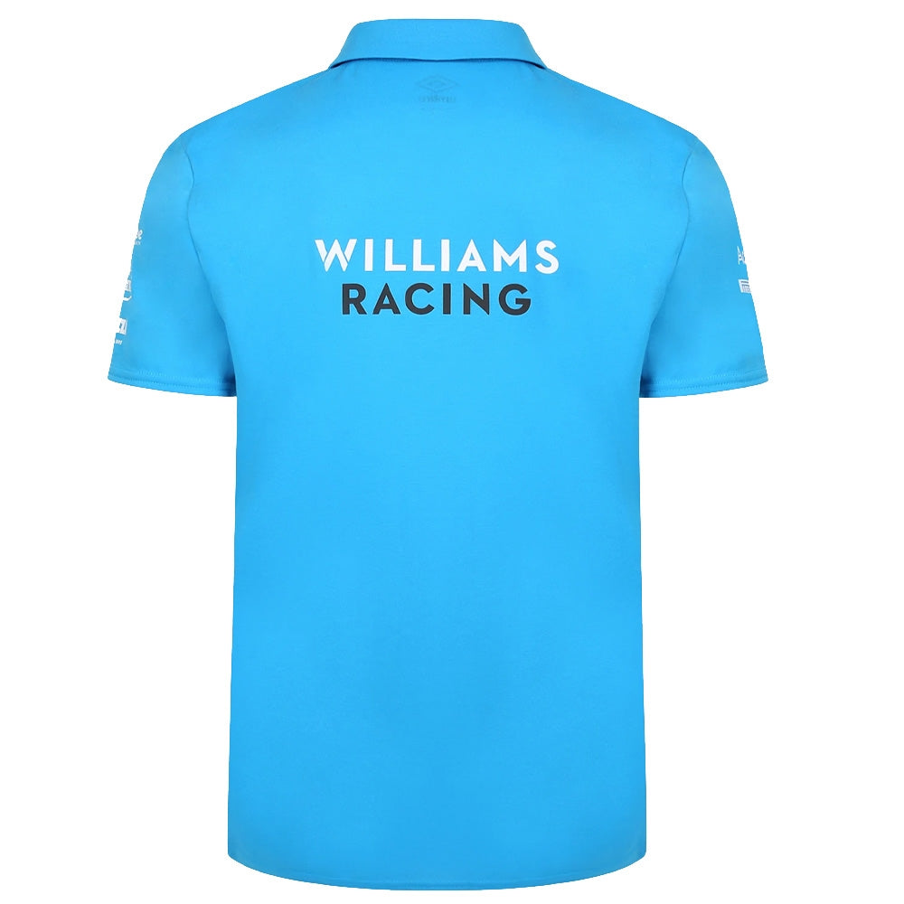 2022 Williams Racing Media Polo Shirt (Blue)_1