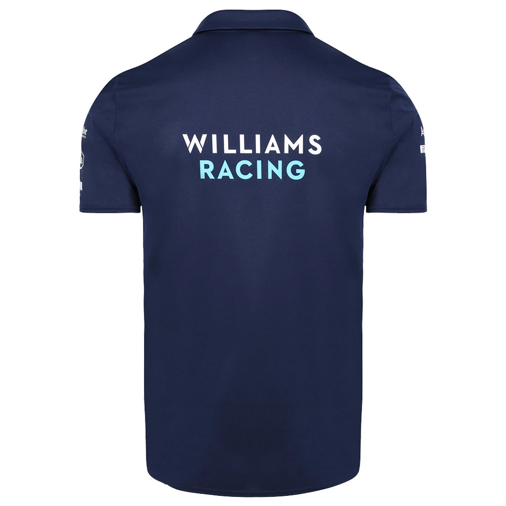 2022 Williams Racing Media Polo Shirt (Peacot)_1