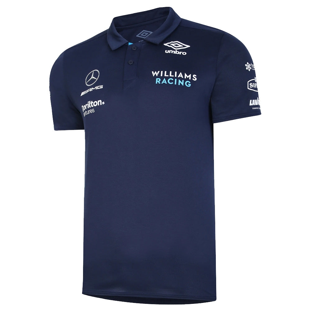 2022 Williams Racing Media Polo Shirt (Peacot)_0