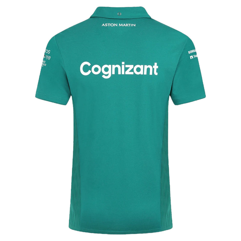 2022 Aston Martin Official Team Polo Shirt (Green)_1