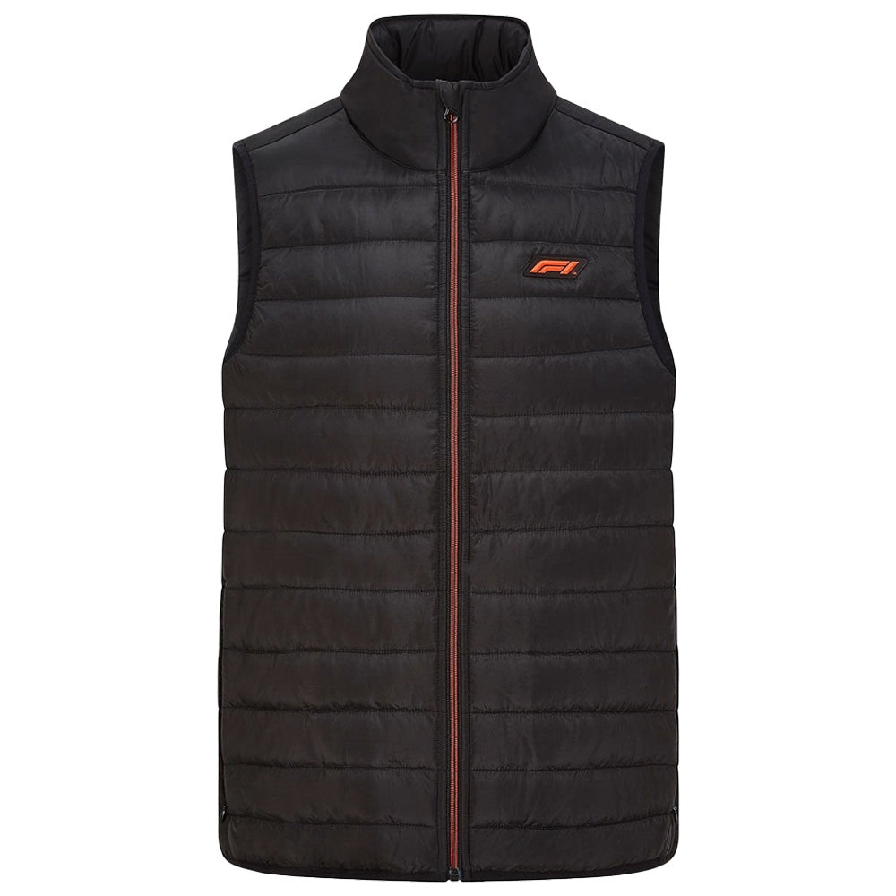 2022 F1 Tech Padded Gilet (Black)_0