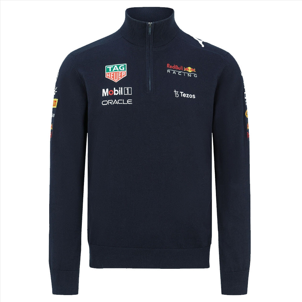 2022 Red Bull Racing Team Half Zip Jumper (Navy)_0