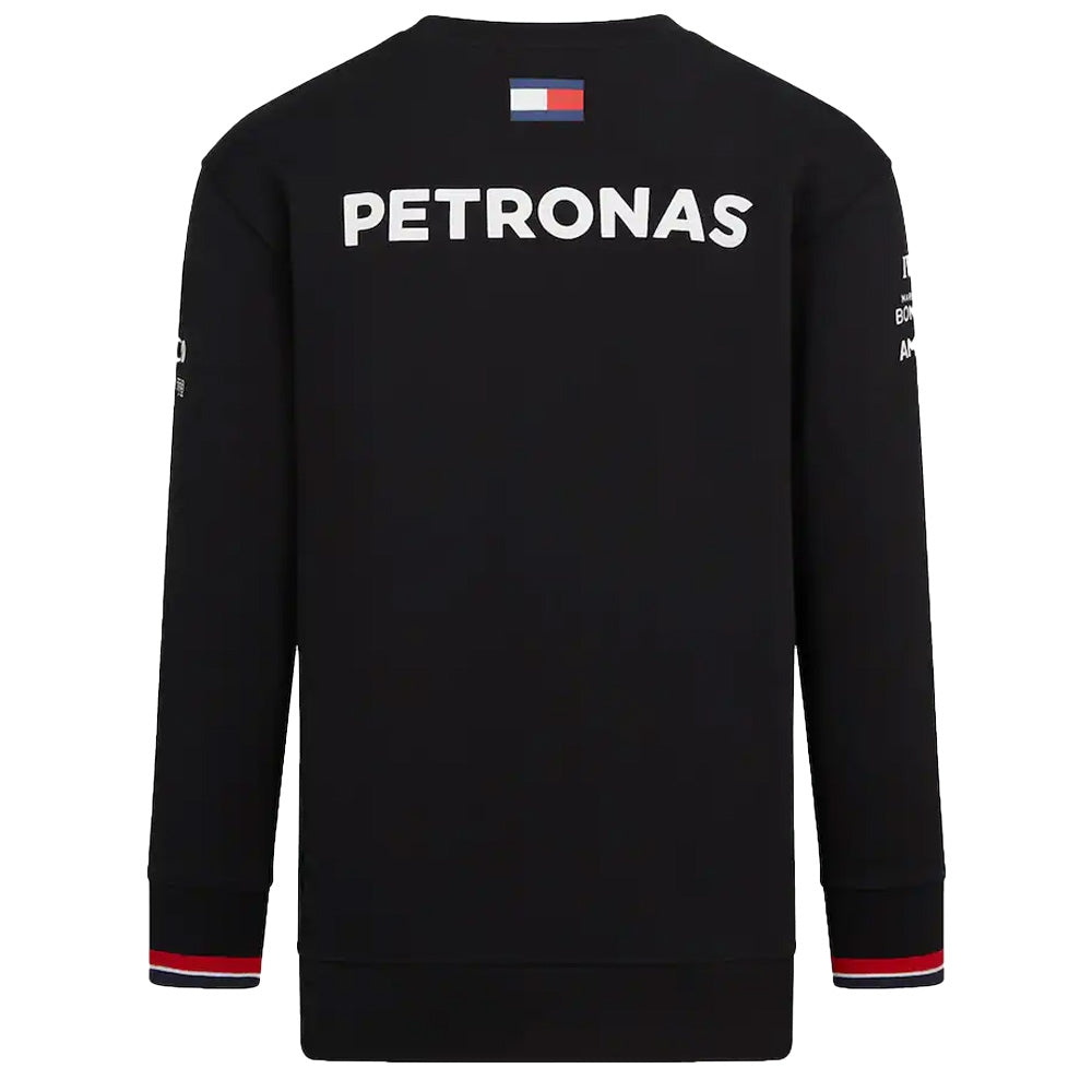 2022 Mercedes Team Crew Sweat (Black)_1