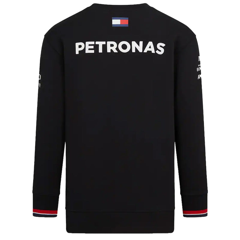 2022 Mercedes Team Crew Sweat (Black)_1