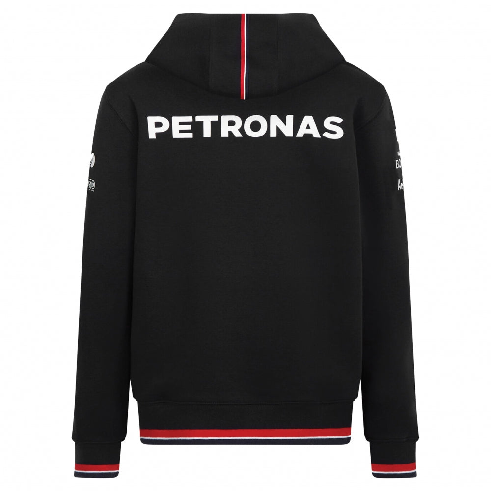 2022 Mercedes Team Hooded Sweat (Black) - Kids_1