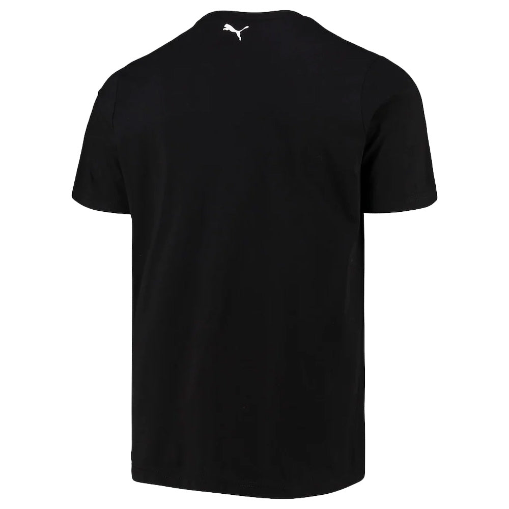 2022 Ferrari Fanwear Drivers Tee Sainz (Black)_1