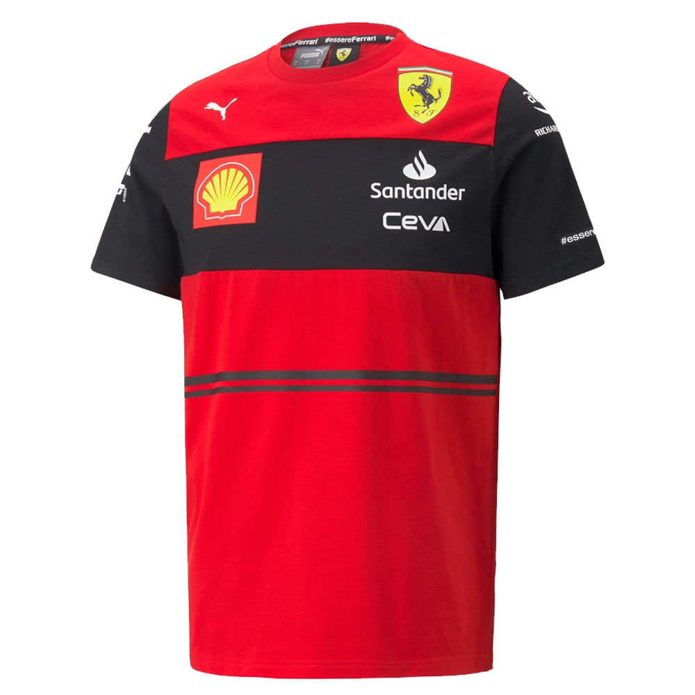 2022 Ferrari Team Tee (Red) - Kids_0