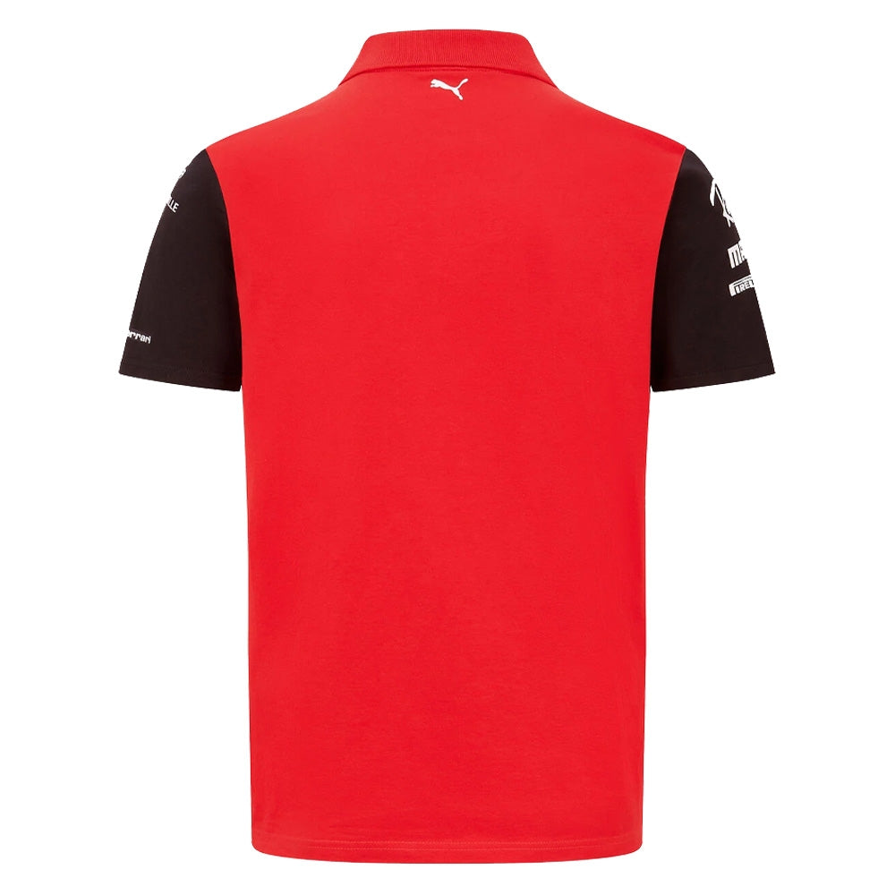 2022 Ferrari Team Polo Shirt (Red) - Kids_1