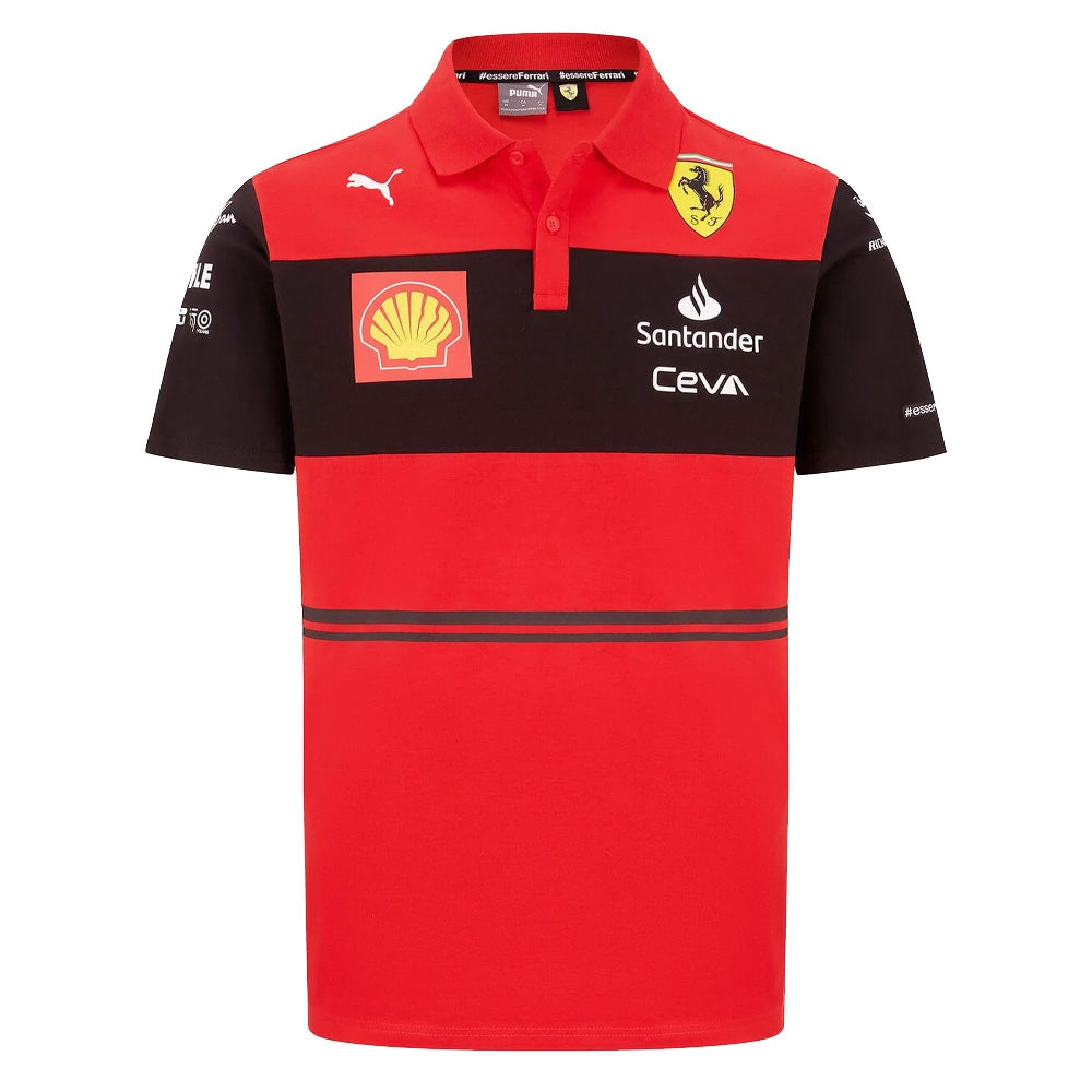 2022 Ferrari Team Polo Shirt (Red) - Kids_0
