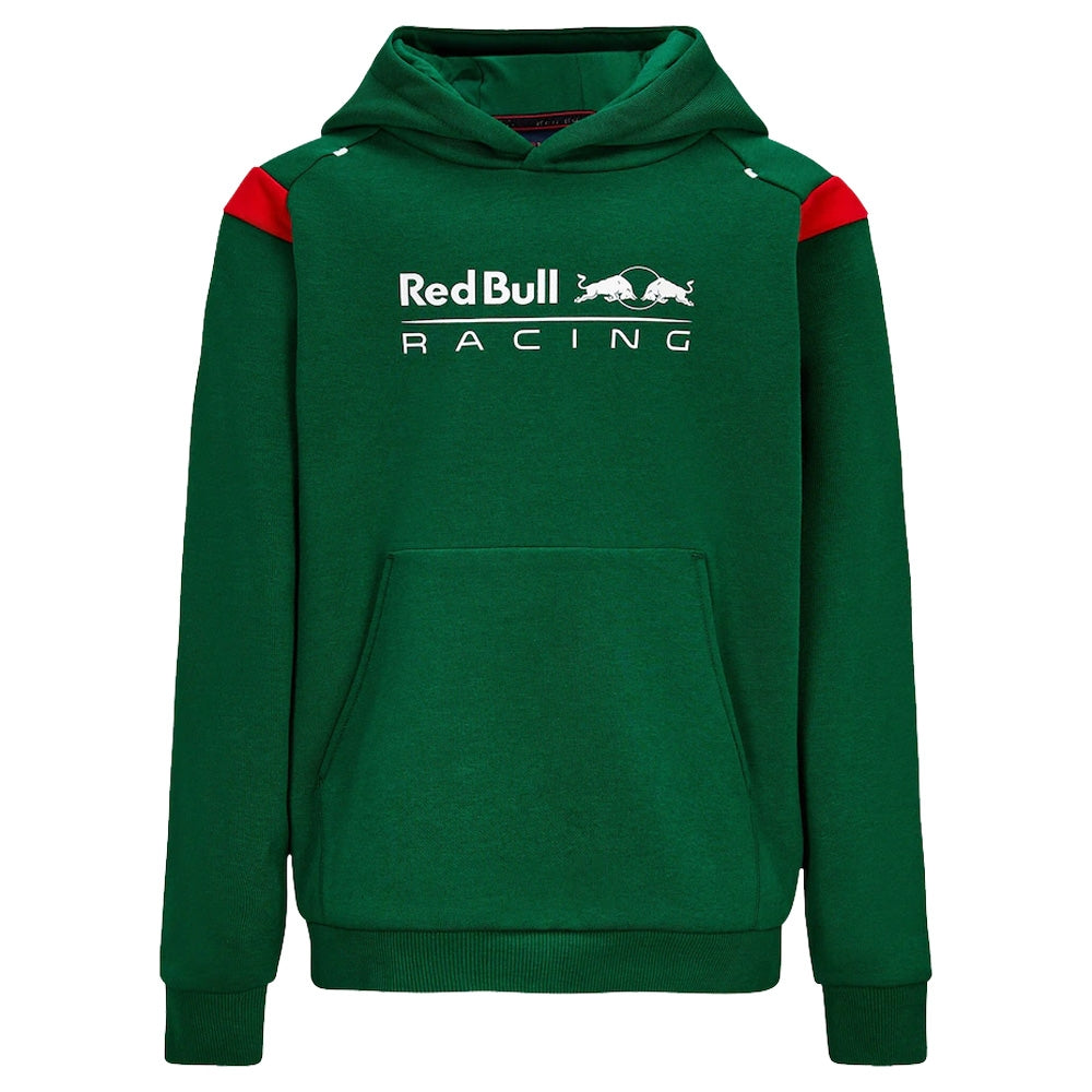 2022 Red Bull Sergio Perez Hooded Sweat (Green) - Kids_0