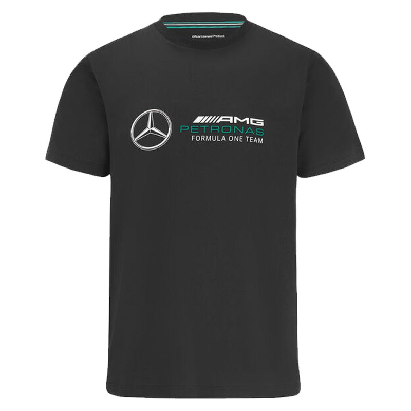 2022 Mercedes Large Logo Tee (Black) - Kids_0