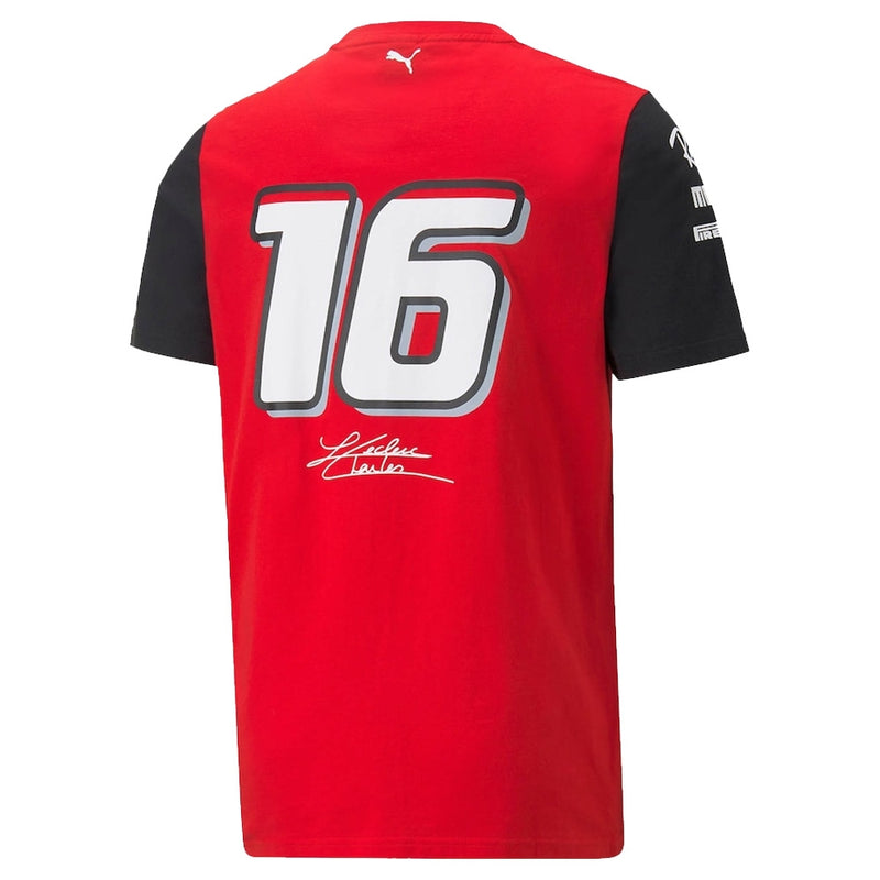 2022 Ferrari Charles Leclerc Replica Tee (Red)_1