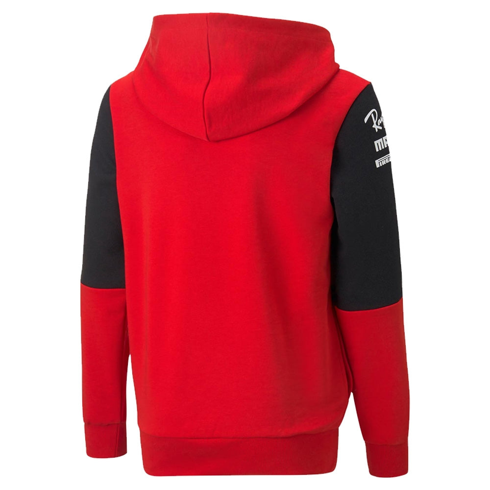 2022 Ferrari Team Hoodie (Red) - Kids_1