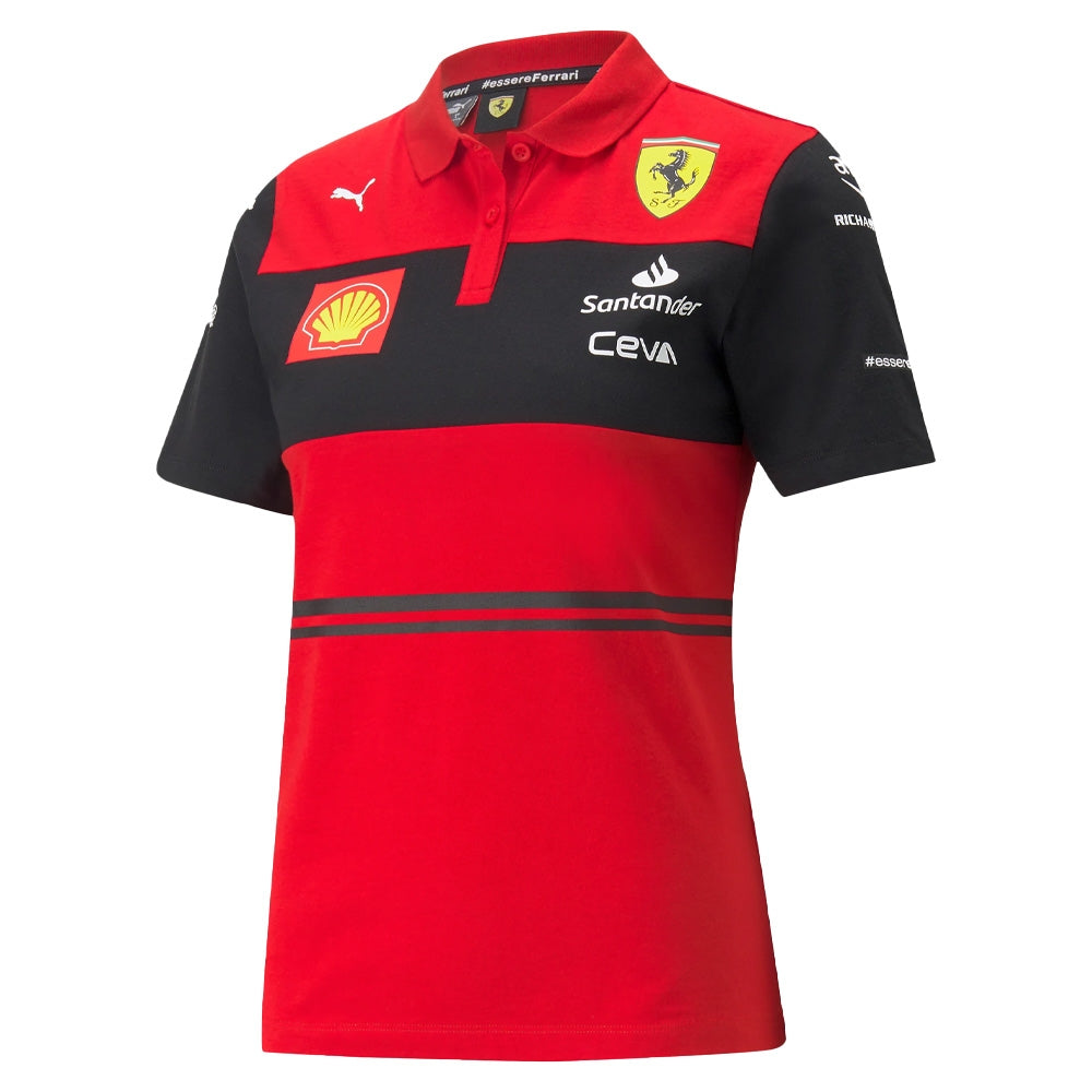 2022 Ferrari Team Polo (Red) - Womens_0