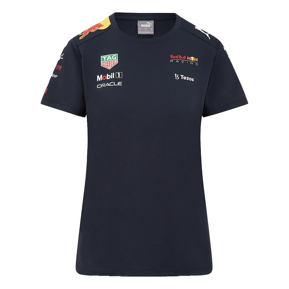 2022 Red Bull Racing Team Tee (Navy) - Womens_0