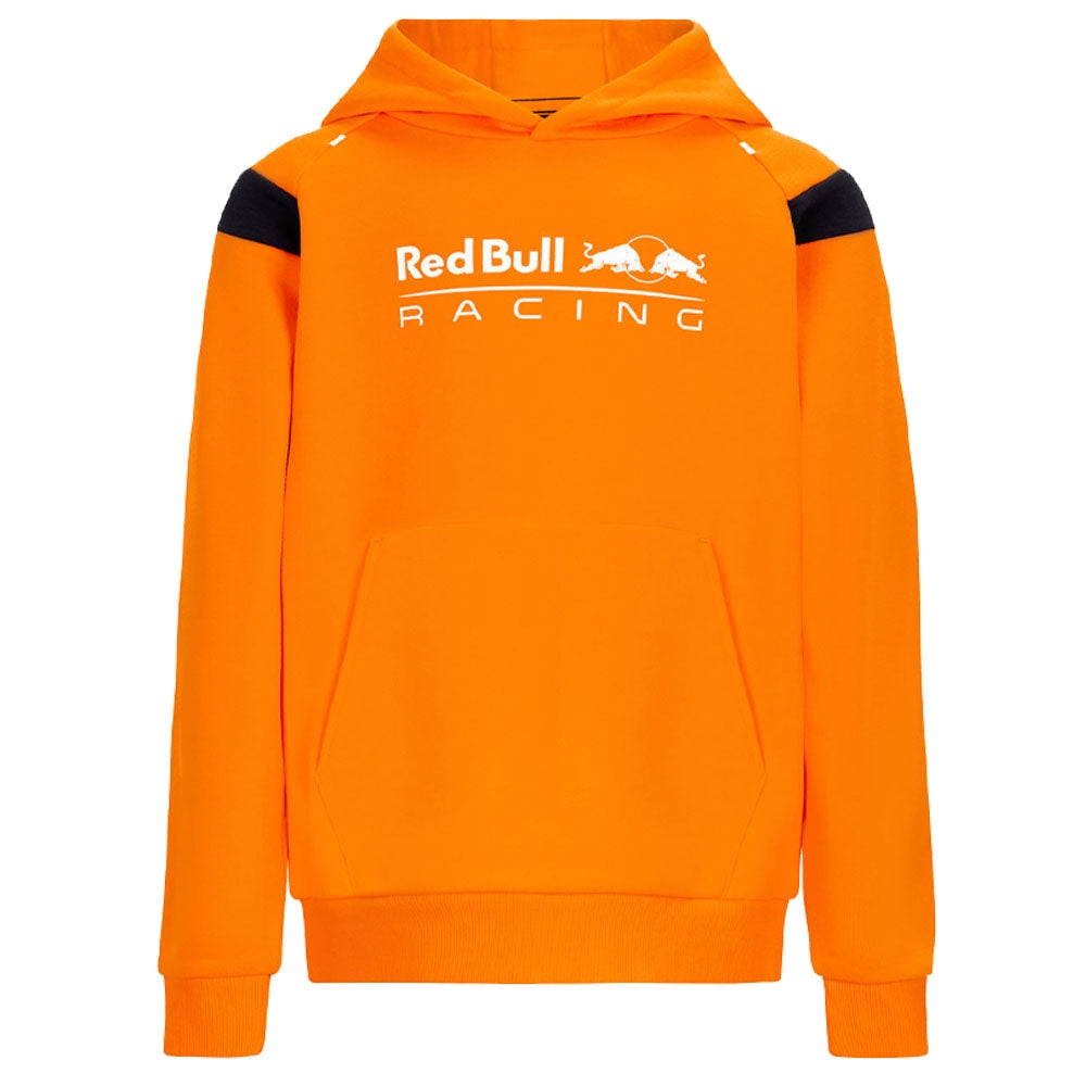 2022 Red Bull Max Verstappen Hooded Sweat (Orange) - Kids_0