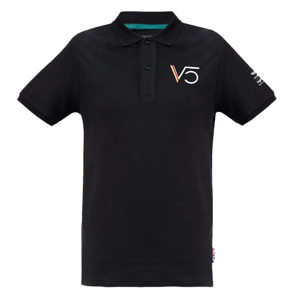 2022 Aston Martin Official SV Polo Shirt (Black)_0