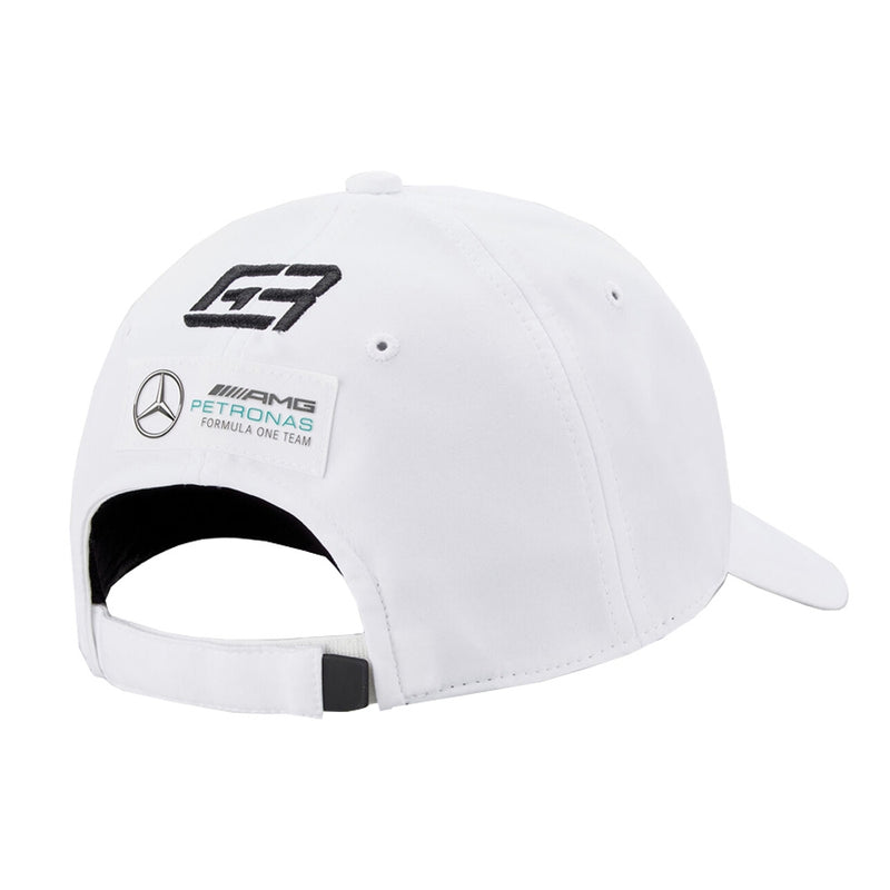 2022 Mercedes George Russell Driver Baseball Cap (White)_1
