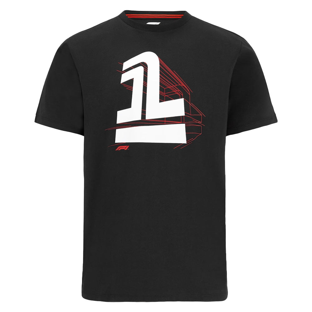 Formula 1 F1 Graphic Tee (Black)_0